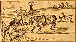 A Check by Randolph Caldecott