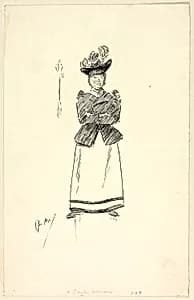 A Coster Woman by Philip William May