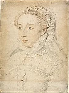 A Court Lady by Circle of François Clouet