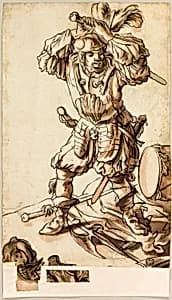 A Landsknecht by Peter Paul Rubens