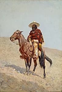 A Mexican Vaquero by Frederic Remington