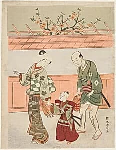 A Spring Outing by Suzuki Harunobu