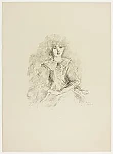 A Study by Lamplight by Theodore Roussel