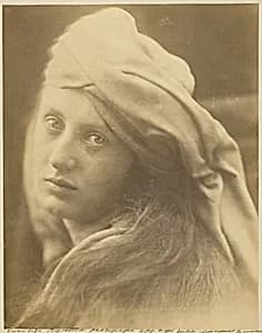 A Study of the Beatrice Cenci by Julia Margaret Cameron