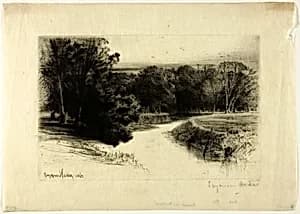 A Sunset in Ireland by Francis Seymour Haden