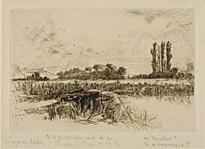 A Water Meadow by Francis Seymour Haden