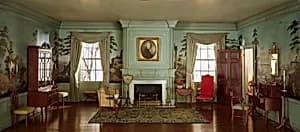 A9: Massachusetts Parlor, 1818 by Narcissa Niblack Thorne