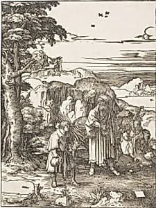 Abraham and Isaac by Lucas van Leyden