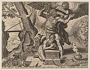 Abraham’s Sacrifice by Philips Galle