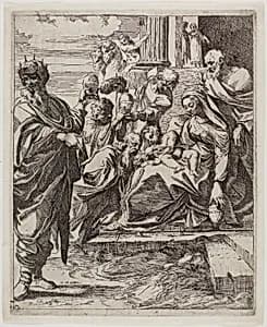 Adoration of the Magi by Francesco Brizio