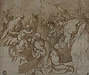 Adoration of the Magi by Follower of Federico Zuccaro