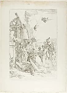 Adoration of the Magi by Giovanni Battista Tiepolo