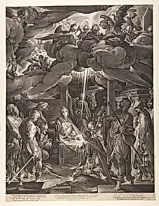 Adoration of the Shepherds by Jan Harmensz. Muller