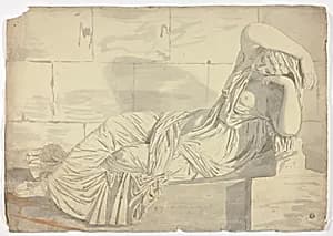 After Sculpture of Ariadne by John Downman