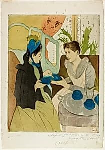 Afternoon Tea Party by Mary Cassatt