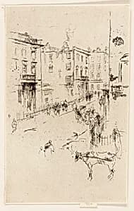 Alderney Street by James McNeill Whistler