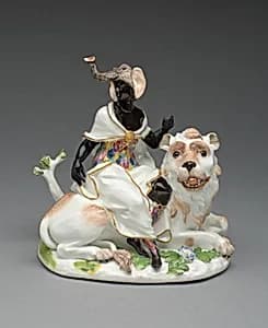 Allegorical Figure Representing Africa by Meissen Porcelain Manufactory
