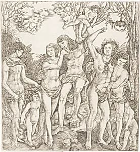 Allegory of Carnal Love by Cristofano Robetta