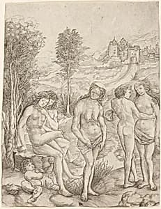 Allegory of Envy by Cristofano Robetta