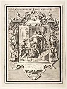 Allegory of Human Nature by Jan Saenredam