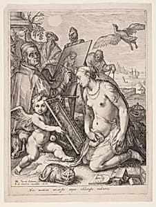 Allegory of Visual Perception by Jan Saenredam