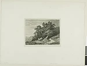 Alpine Landscape by Alexandre Calame