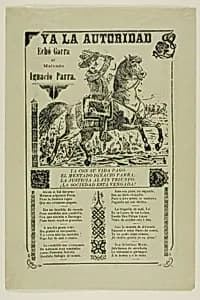 Already the Authority... by José Guadalupe Posada