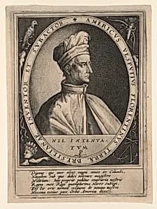 Amerigo Vespucci by Crispijn van de Passe, I