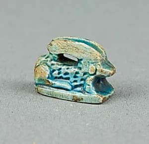 Amulet of a Hare by Ancient Egyptian