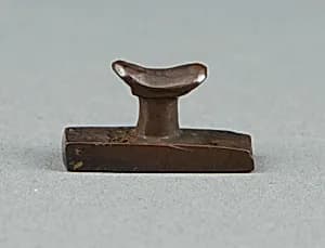 Amulet of a Headrest by Ancient Egyptian