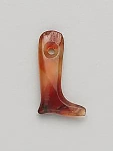 Amulet of a Leg and Foot by Ancient Egyptian