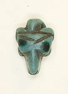 Amulet of a Ram's Head by Ancient Egyptian