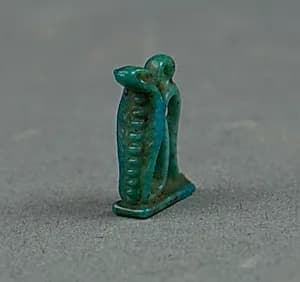 Amulet of a Serpent by Ancient Egyptian
