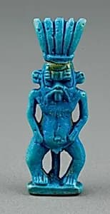 Amulet of Bes by Ancient Egyptian