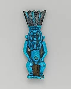 Amulet of Bes by Ancient Egyptian