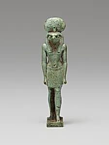 Amulet of Re-Horakhty by Ancient Egyptian