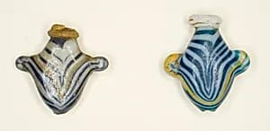 Amulets of Hearts (2) by Ancient Egyptian