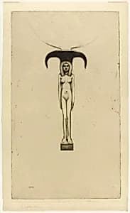 An Egyptian Mirror by David Young Cameron