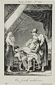 An Unhappy Family by Pierre Paul Prud'hon