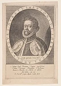Anton Sherleyns, Ambassador to Persia by Aegidius Sadeler, II