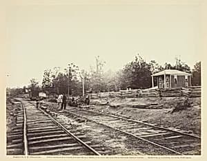 Appomattox Station, Virginia by Timothy O'Sullivan