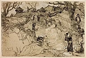 Aquemoun, Algeria by Gustave Achille Guillaumet