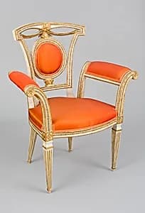 Armchair (one of two) by Unknown