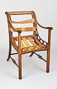 Armchair (one of two) by Unknown