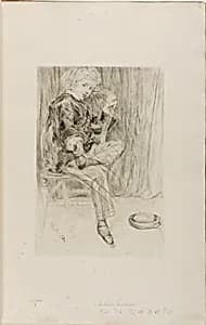 Arthur Haden by James McNeill Whistler