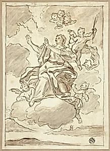 Ascension of Female Saint