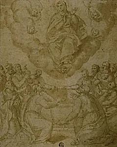 Assumption of the Virgin by Unknown Milanese