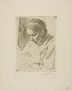 At Prayer by Anders Zorn