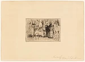 At the Dressmaker by William James Glackens