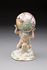 Atlas of the World by Meissen Porcelain Manufactory